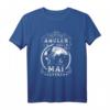 Zum Geburtstag: Die besten Angler sind im Mai geboren T-Shirt – Originelles Geschenk für Fischer und Angler im Mai