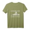 GPS Koordinaten T-Shirt Hamburg - Heimatstadt Design mit Michel, Elbphilharmonie & Köhlbrandbrücke für Hamburger & Touristen