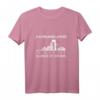 GPS Koordinaten T-Shirt Hamburg - Heimatstadt Design mit Michel, Elbphilharmonie & Köhlbrandbrücke für Hamburger & Touristen