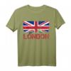 London Skyline UK England Union Jack T-Shirt – Cooles Souvenir & Geschenk für England-Liebhaber