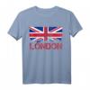 London Skyline UK England Union Jack T-Shirt – Cooles Souvenir & Geschenk für England-Liebhaber