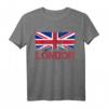 London Skyline UK England Union Jack T-Shirt – Cooles Souvenir & Geschenk für England-Liebhaber