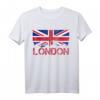 London Skyline UK England Union Jack T-Shirt – Cooles Souvenir & Geschenk für England-Liebhaber