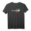 Tach Auch Nordrhein-Westfalen Flagge T-Shirt – Regionale Bekleidung mit Bundesland-Umriss & Retro-Design für Männer & Frauen