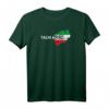 Tach Auch Nordrhein-Westfalen Flagge T-Shirt – Regionale Bekleidung mit Bundesland-Umriss & Retro-Design für Männer & Frauen