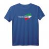 Tach Auch Nordrhein-Westfalen Flagge T-Shirt – Regionale Bekleidung mit Bundesland-Umriss & Retro-Design für Männer & Frauen