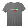 Tach Auch Nordrhein-Westfalen Flagge T-Shirt – Regionale Bekleidung mit Bundesland-Umriss & Retro-Design für Männer & Frauen