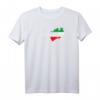 Tach Auch Nordrhein-Westfalen Flagge T-Shirt – Regionale Bekleidung mit Bundesland-Umriss & Retro-Design für Männer & Frauen