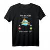 Der Strand ruft an und ich muss gehen - Lustiges Strand Urlaub Sunset T-Shirt für Strandliebhaber & Surfer