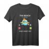 Der Strand ruft an und ich muss gehen - Lustiges Strand Urlaub Sunset T-Shirt für Strandliebhaber & Surfer