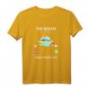 Der Strand ruft an und ich muss gehen - Lustiges Strand Urlaub Sunset T-Shirt für Strandliebhaber & Surfer
