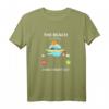 Der Strand ruft an und ich muss gehen - Lustiges Strand Urlaub Sunset T-Shirt für Strandliebhaber & Surfer