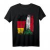 Sudan Deutschland Flagge T-Shirt für Damen, Herren & Kinder – Kulturelle Flaggenbekleidung