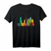Seoul Skyline Südkorea Bunt Vintage T-Shirt – Perfektes Geschenk für Korea-Liebhaber und Stadtfans