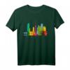 Seoul Skyline Südkorea Bunt Vintage T-Shirt – Perfektes Geschenk für Korea-Liebhaber und Stadtfans