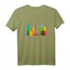 Seoul Skyline Südkorea Bunt Vintage T-Shirt – Perfektes Geschenk für Korea-Liebhaber und Stadtfans