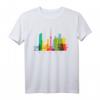 Seoul Skyline Südkorea Bunt Vintage T-Shirt – Perfektes Geschenk für Korea-Liebhaber und Stadtfans