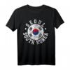 Seoul Südkorea T-Shirt - Klassisches Stadtshirt mit doppelt genähtem Saum, ideal für Reisende & Souvenir-Liebhaber
