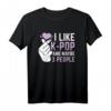 Ich mag K-Pop und vielleicht 3 Personen T-Shirt - Lustiges Koreanisch Südkorea Fan Shirt für K-Pop und K-Drama Liebhaber