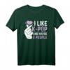 Ich mag K-Pop und vielleicht 3 Personen T-Shirt - Lustiges Koreanisch Südkorea Fan Shirt für K-Pop und K-Drama Liebhaber