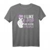 Ich mag K-Pop und vielleicht 3 Personen T-Shirt - Lustiges Koreanisch Südkorea Fan Shirt für K-Pop und K-Drama Liebhaber