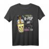 K-Pop & Bubble Tea Langarmshirt – Koreanische Musik, Hangeul & Korea-Reise Design, Perfektes Geschenk für Fans und Liebhaber