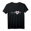 Südkorea Herzschlag Reise Geschenk T-Shirt – Lustige Korea Kleidung für Fans und Souvenirs