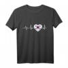 Südkorea Herzschlag Reise Geschenk T-Shirt – Lustige Korea Kleidung für Fans und Souvenirs