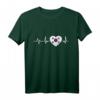 Südkorea Herzschlag Reise Geschenk T-Shirt – Lustige Korea Kleidung für Fans und Souvenirs