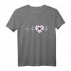 Südkorea Herzschlag Reise Geschenk T-Shirt – Lustige Korea Kleidung für Fans und Souvenirs