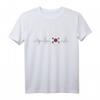 Südkorea Herzschlag Reise Geschenk T-Shirt – Lustige Korea Kleidung für Fans und Souvenirs