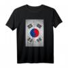 Vintage Grunge Südkorea Flagge T-Shirt – Stylisches Ostasien Geschenk für Fans, Männer, Frauen, Teens & Kids zu Weihnachten, Geburtstag & mehr