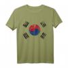 Südkorea Flagge T-Shirt für Damen, Herren und Kinder – Klassisch geschnitten mit doppeltem Saum