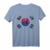 Südkorea Flagge T-Shirt für Damen, Herren und Kinder – Klassisch geschnitten mit doppeltem Saum
