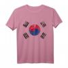 Südkorea Flagge T-Shirt für Damen, Herren und Kinder – Klassisch geschnitten mit doppeltem Saum
