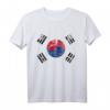 Südkorea Flagge T-Shirt für Damen, Herren und Kinder – Klassisch geschnitten mit doppeltem Saum