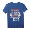 Ich habe einen Freund in Südkorea Kpop Merchandise Geschenk T-Shirt - Lustiges Koreanisches Popmusik Motiv für Kpop Fans