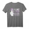 Ich mag K-Pop und 3 Leute T-Shirt - Lustiges Korea Motiv für K-Pop und K-Drama Fans