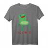 Frog Meme T-Shirt - Lustiges Frosch Design mit Spruch 'Gesund boi. Kein Preis zu teuer' für Humor- und Meme-Fans