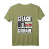 Flagcastle: Straight Outta Suriname Tank Top - Leichtes, klassisch geschnittenes Shirt mit doppelt genähten Ärmeln und Saumabschluss