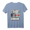 Flagcastle: Straight Outta Suriname Tank Top - Leichtes, klassisch geschnittenes Shirt mit doppelt genähten Ärmeln und Saumabschluss