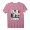 Flagcastle: Straight Outta Suriname Tank Top - Leichtes, klassisch geschnittenes Shirt mit doppelt genähten Ärmeln und Saumabschluss