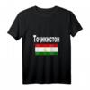 Tadschikistan Flaggen T-Shirt mit V-Ausschnitt für Damen und Herren – Perfekte Geschenkidee für Fans und Sportbegeisterte