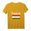 Tadschikistan Flaggen T-Shirt mit V-Ausschnitt für Damen und Herren – Perfekte Geschenkidee für Fans und Sportbegeisterte