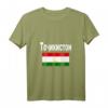 Tadschikistan Flaggen T-Shirt mit V-Ausschnitt für Damen und Herren – Perfekte Geschenkidee für Fans und Sportbegeisterte
