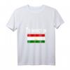 Tadschikistan Flaggen T-Shirt mit V-Ausschnitt für Damen und Herren – Perfekte Geschenkidee für Fans und Sportbegeisterte