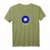 Blauer Himmel mit weißem Taiwan-Emblem T-Shirt – Patriotisches Design der Republik China & Nationalemblem