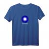 Blauer Himmel mit weißem Taiwan-Emblem T-Shirt – Patriotisches Design der Republik China & Nationalemblem