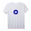 Blauer Himmel mit weißem Taiwan-Emblem T-Shirt – Patriotisches Design der Republik China & Nationalemblem