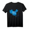 Funny China map West Taiwan T-Shirt - Humorvolles politisches Statement für China-Interessierte